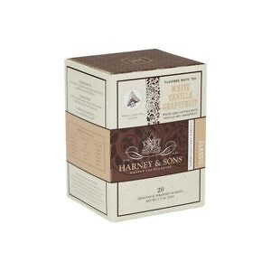 Herbata White Vanilla Grapefruit Harney & Sons 20 szt