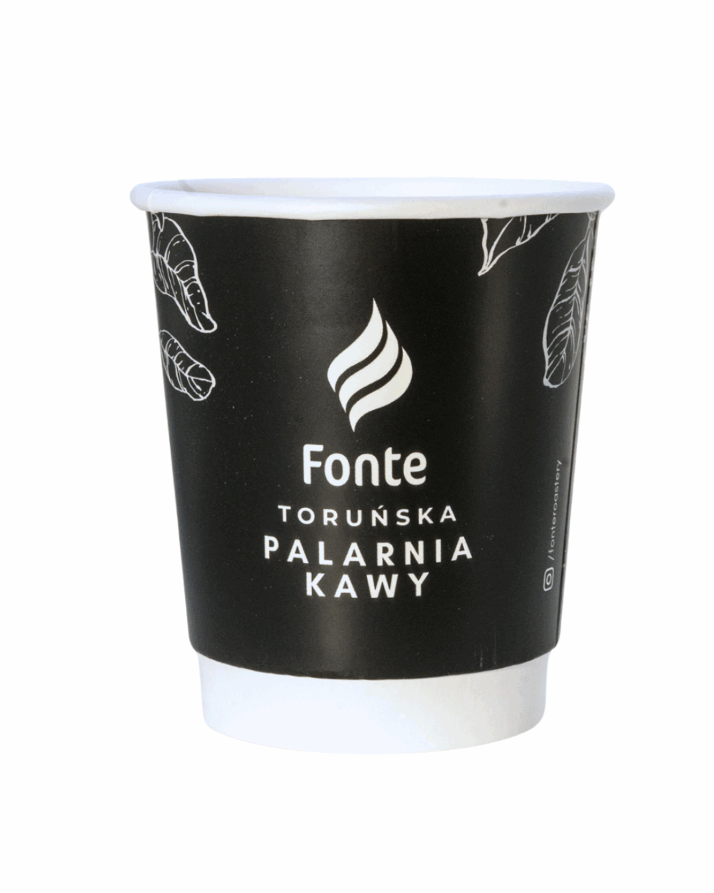 Kubki papierowe Fonte 250ml/400ml 25szt. - obrazek 3