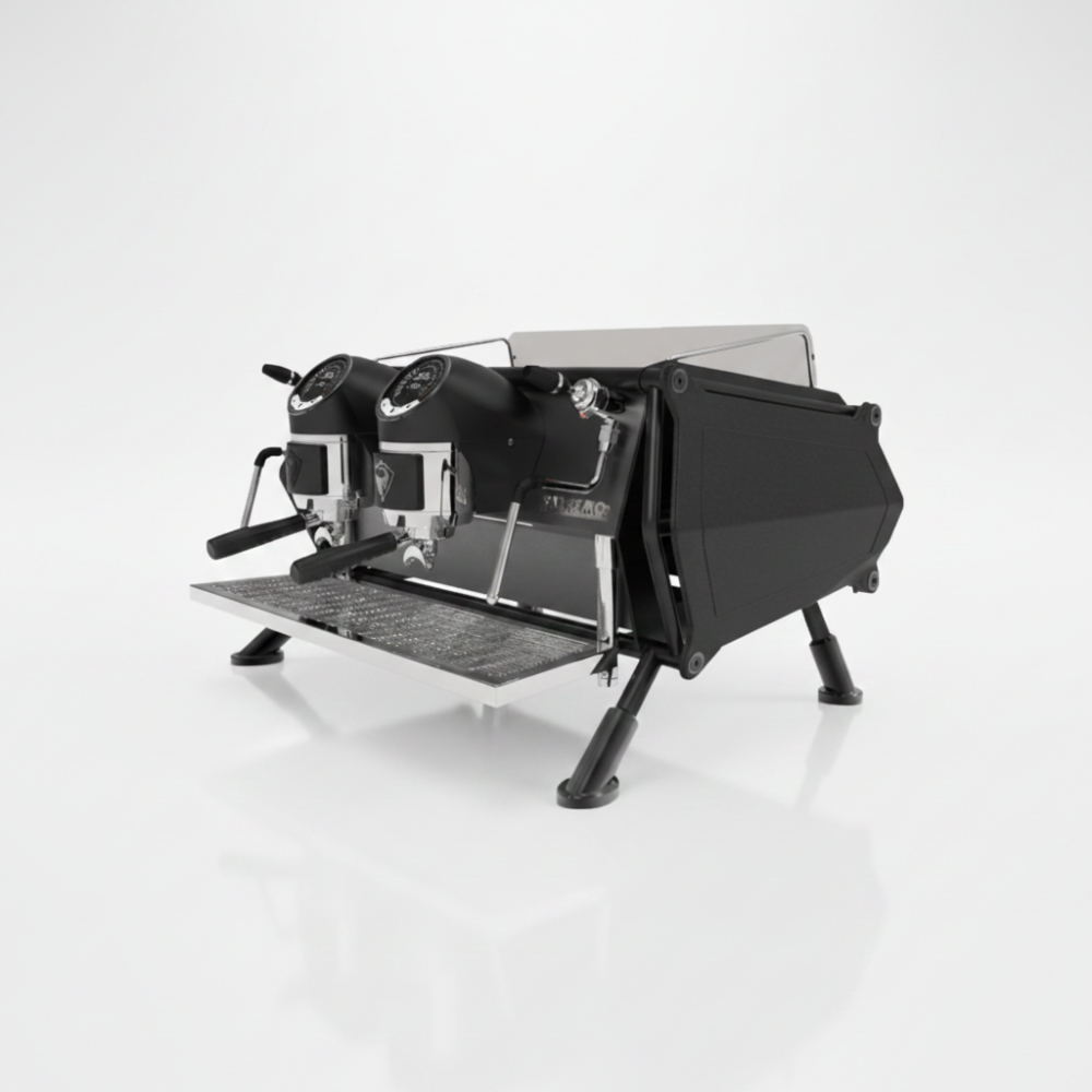Ekspres kolbowy 2 gr. Cafe Racer Custom Black Sanremo