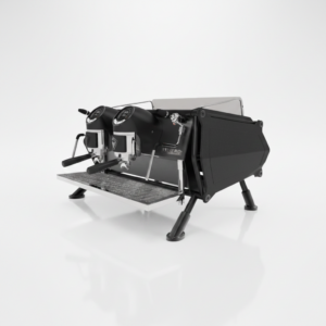 Ekspres kolbowy 2 gr. Cafe Racer Custom Black Sanremo
