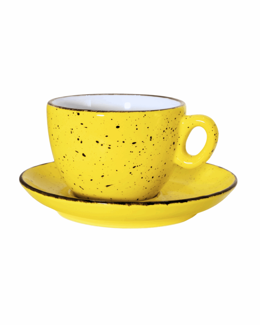 Filiżanka Fonte Żółta 180ml + spodek