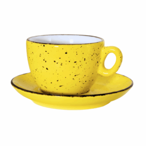 Filiżanka Fonte Żółta 180ml + spodek