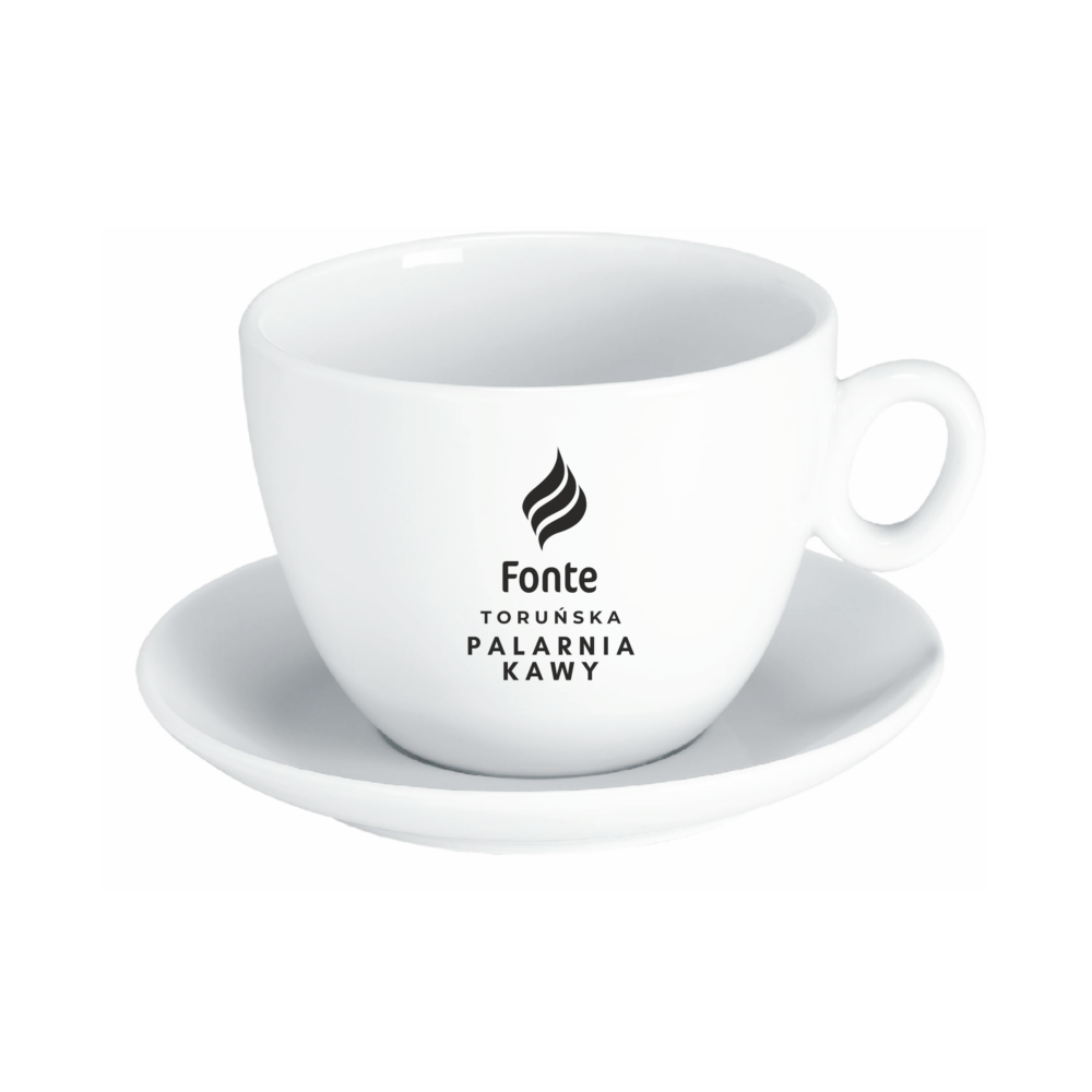 Porcelana biała Fonte Filiżanka latte / duża 350 ml