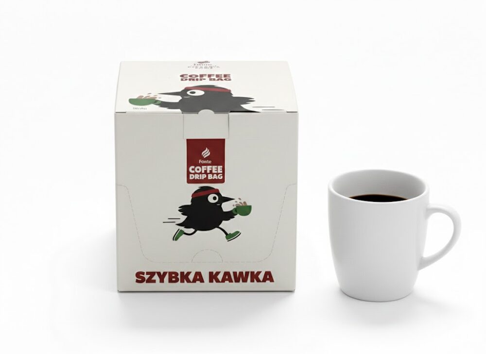 Kawa przelewowa Szybka Kawka Coffee Drip Bag Box 12gx10szt. - obrazek 2
