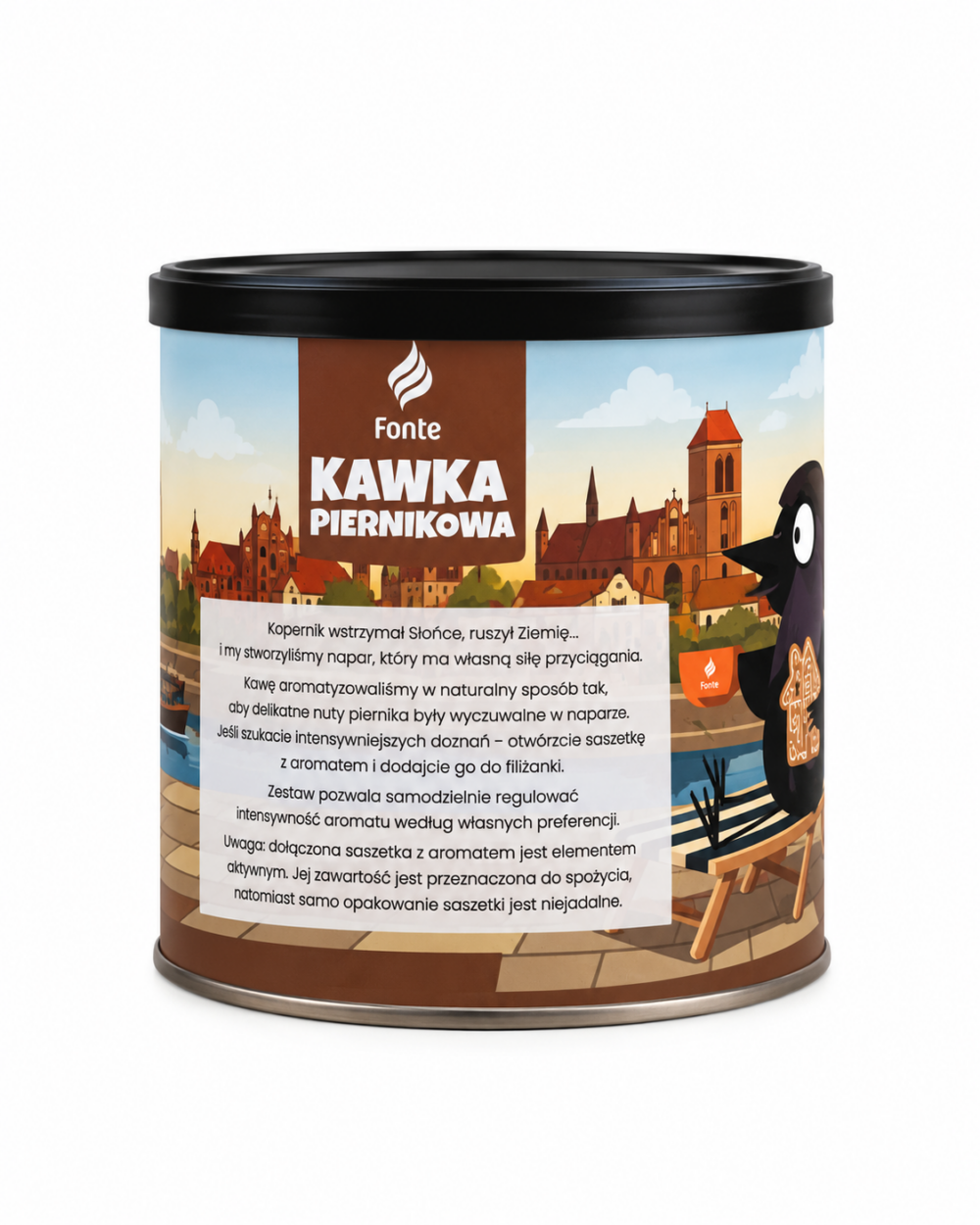 Kawka Piernikowa ziarnista z naturalnym aromatem 200g